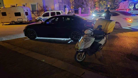Eskişehir'de Motosiklet Kazası