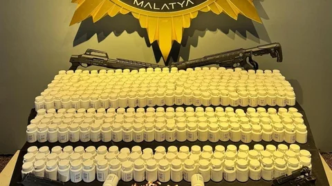 Malatya'da Uyuşturucu ve Silah Operasyonu