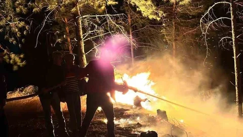 Hatay'da Orman Yangını Kontrol Altına Alındı