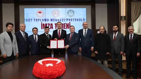 Ağrı'da Süt Toplama Merkezi Projesi