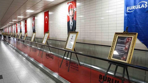 Bursa'da Şehit Diplomatlar Sergisi Açıldı