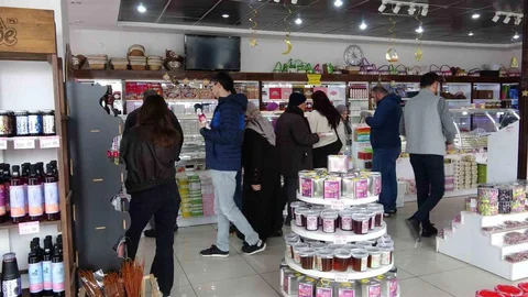 Isparta'da Gül Lokumuna Yoğun Talep Var