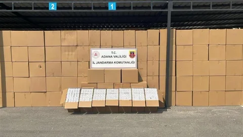 Adana'da 16 Milyon 400 Bin Kaçak Makaron