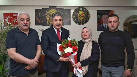 Eskişehir'de Şehit Ailesine Ziyaret