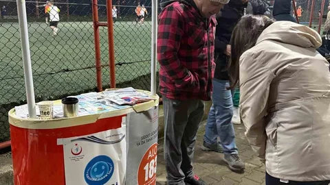 Düzce'de Sağlık Standı Kuruldu