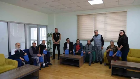 Çorum'da Bayram Ziyareti Yapıldı