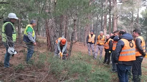 Balıkesir'de Orman İşçileri Sınav Verdi