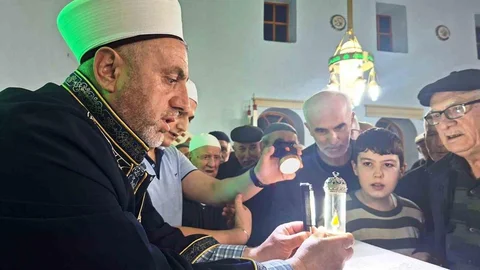 Hisarcık'ta Sakal-ı Şerif Ziyareti Yapıldı