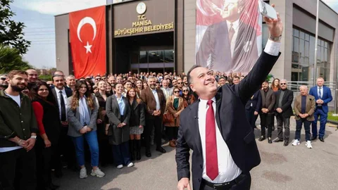 Manisa'da Başkan Dutlulu Bayramlaştı