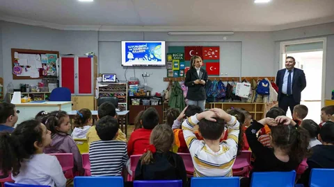 Minik Öğrenciler Su Müfettişi Oldu