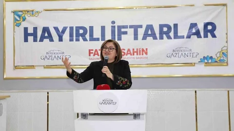 Gaziantep İslahiye'de Ramazan Sofrası Kuruldu