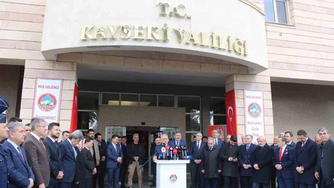 Kayseri'de Protokol Bayramlaşması