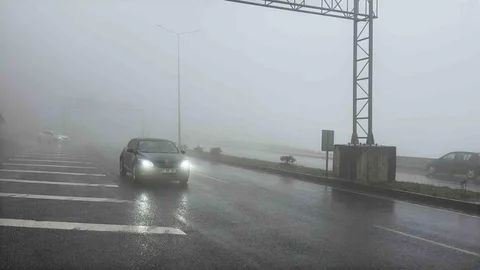 Zonguldak'ta Görüş Mesafesi Düşüyor