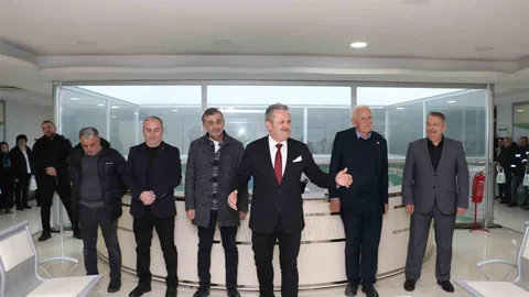 Cumayeri'nde Bayramlaşma Töreni