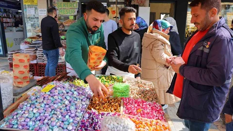 Kahramanmaraş'ta Bayram Alışveriş Yoğunluğu