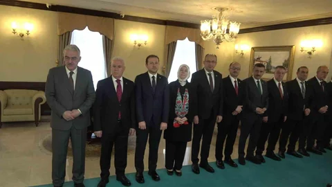 Bursa Protokolü Bayramlaşma Töreninde Bir Araya Geldi