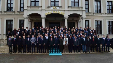 Bolu'da Protokol Bayramlaşması Yapıldı