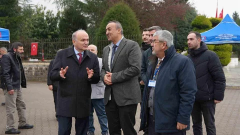 Düzce Mezarlığında Kur'an Tilaveti Yapıldı