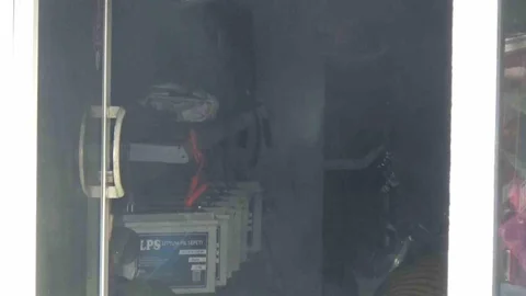 Aydın'da Batarya Dükkanında Yangın Çıktı