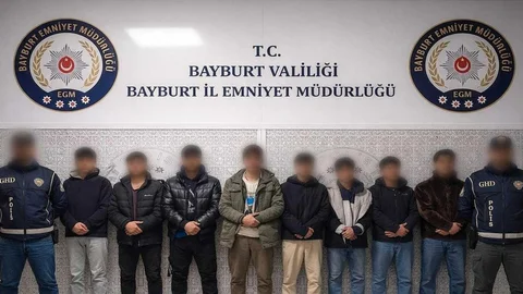Bayburt'ta Göçmen Operasyonu Yapıldı