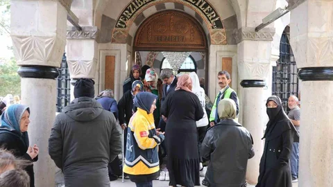 Erzincan'da Terzibaba Mezarlığı Yoğunluğu