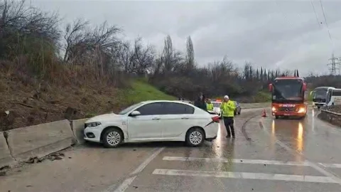 Bursa'da Zincirleme Trafik Kazası