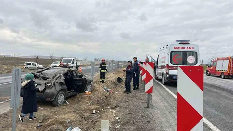 Karapınar'da Trafik Kazası: 4 Yaralı