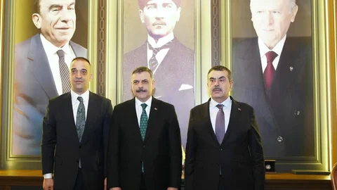 İçişleri ve Milli Eğitim Bakanları MHP’yi Ziyaret Etti