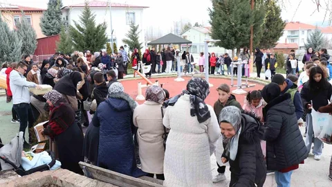 Hisarcık'ta Holo Geleneği Yeniden Yaşatıldı