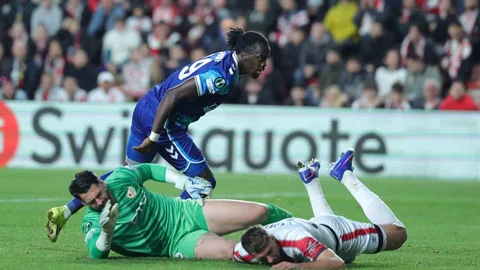Samsunspor, Rayo Vallecano'yu Yendi