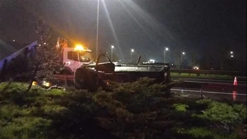 Kuzey Marmara Otoyolu'nda Trafik Kazası