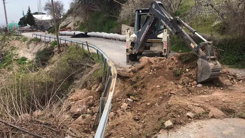Aydın Kırsal Mahallelerinde Yol Yenileme Çalışmaları