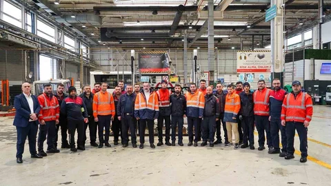 TGS Yer Hizmetleri Personeliyle Bayramlaştı