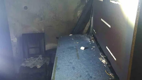 Iğdır'da Kiralık Dairede Yangın