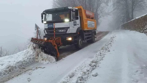 Kocaeli Yüksek Kesimleri Beyaza Büründü