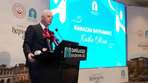 İstanbul'da Vali Gül Darülaceze'yi Ziyaret Etti