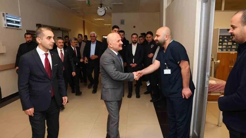 Adıyaman'da Bayram Kutlaması Yapıldı