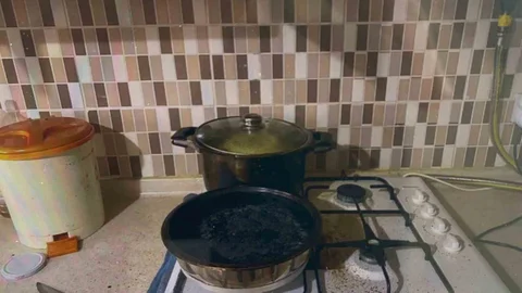 Manisa'da Ocakta Unutulan Yemek Faciası