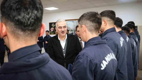 Bursa'da Vali Ayyıldız Jandarma ile Buluştu