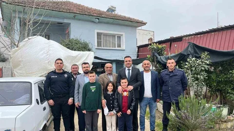 Kaymakam Dalak, Şehit ve Gazi Ailelerini Ziyaret Etti