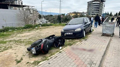 Nazilli'de Motosiklet Kazası