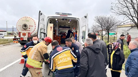Kula'da Bayram Sabahı Kaza