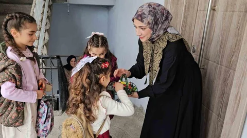 Hasköy'de Bayram Geleneği Devam Ediyor