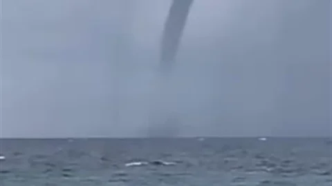 Antalya'da Hortum Korkuttu