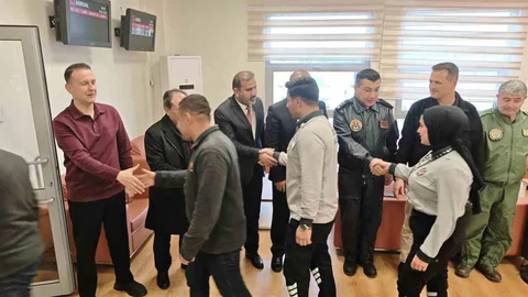 Şırnak Havalimanında Bayramlaşma Töreni