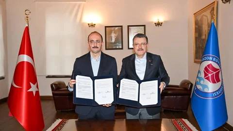 Trabzon'da İleri Biyolojik Arıtma Tesisi İmzalandı