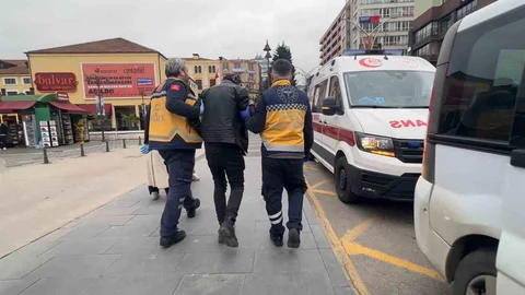 Samsun'da Dolmuşta Rahatsızlanan Yolcu