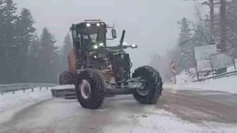 Uludağ'da Kar Yağışı Sürüyor
