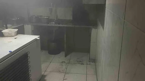 Kurtalan'da Yemek İşletmesinde Yangın Çıktı