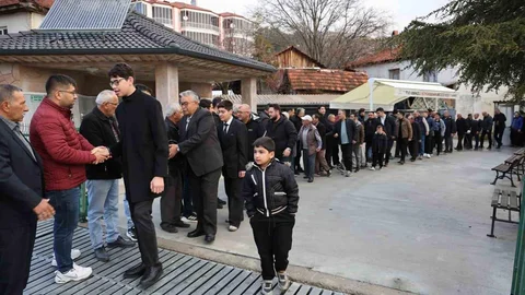 Çameli'nde Bayramlaşma Geleneği Yaşatıldı